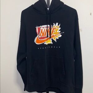 Nike Black Vintage Graphic Sweatshirt Size Large